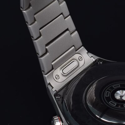 Титаниева гривна Ricardo (pro Huawei Watch GT 6 Pro), черен, QuickFit