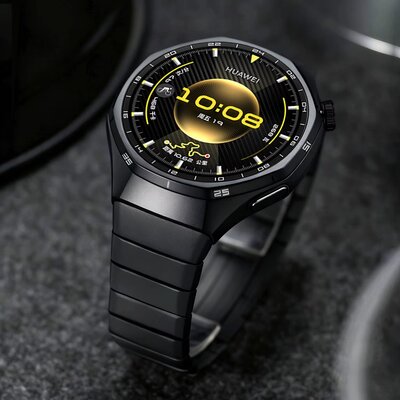 Титаниева гривна Ricardo (pro Huawei Watch GT 6 Pro), черен, QuickFit