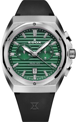 Edox Delfin 1973 Quartz Chronograph 10118-3CA-VIN