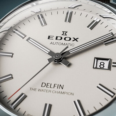 Edox Delfin The Original 1961 Automatic 80143-3m-ain Delfin re-edition 65th Anniversary Limited Edition 265pcs (+ резервна каишка)