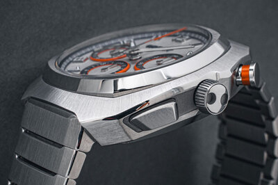 Robot Robotic One Silver 2501ST01 Automatic Chronograph (+ резервна каишка)