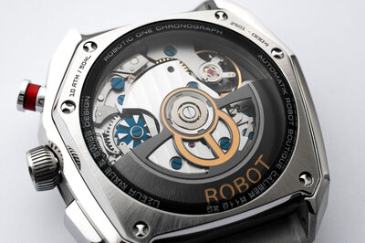 Robot Robotic One Silver 2501ST01 Automatic Chronograph (+ резервна каишка)