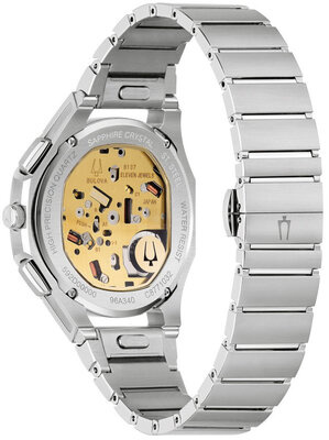 Bulova Curv Quartz 96K117 (+ резервна каишка)
