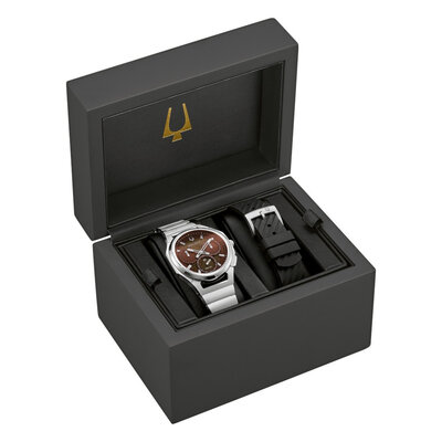 Bulova Curv Quartz 96K117 (+ резервна каишка)