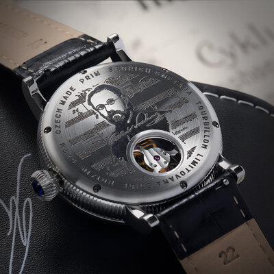 Prim Tourbillon Bedřich Smetana Gold Automatic W91P.13235.A Limited Edition 25pcs