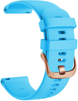 силиконова каишка Ricardo Aprica 18mm, Blue, Quick Release