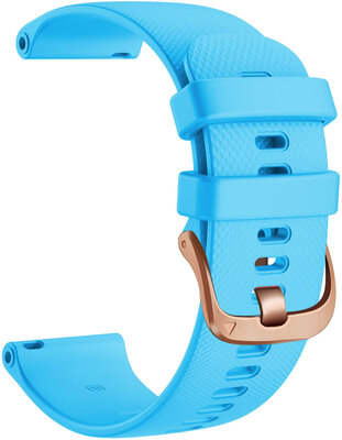 силиконова каишка Ricardo Aprica 20mm, Blue, Quick Release