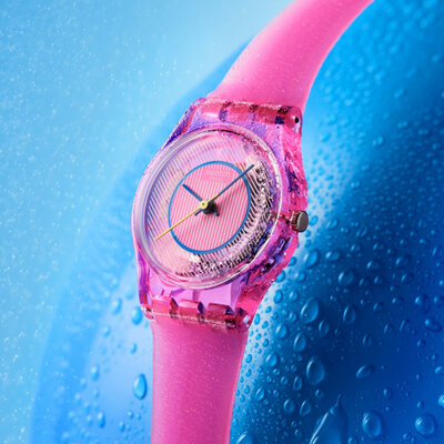 Swatch Prismatically Pink LP166