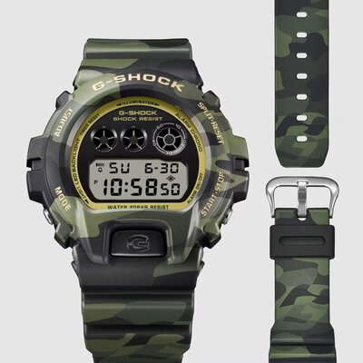 Casio G-Shock Original DW-6900CMG-3ER Bold Camo Series