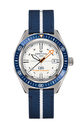 Certina DS Super PH2000M Automatic Powermatic 80 C050.607.44.011.02 (+ резервна каишка)