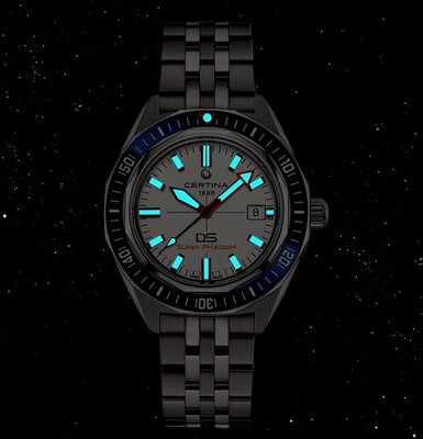 Certina DS Super PH2000M Automatic Powermatic 80 C050.607.44.011.02 (+ резервна каишка)