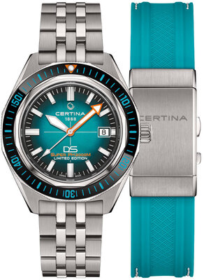 Certina DS Super PH2000M Automatic Powermatic 80 C050.607.44.041.10 Limited Edition 1959 pcs (+ резервна каишка)