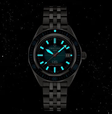 Certina DS Super PH2000M Automatic Powermatic 80 C050.607.44.041.10 Limited Edition 1959 pcs (+ резервна каишка)