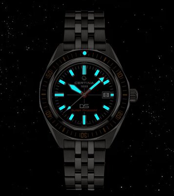 Certina DS Super PH2000M Automatic Powermatic 80 C050.607.44.051.02 (+ резервна каишка)