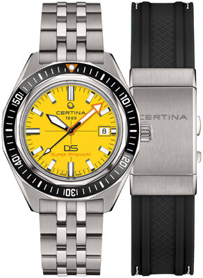 Certina DS Super PH2000M Automatic Powermatic 80 C050.607.44.361.02 (+ резервна каишка)