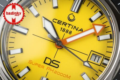 Certina DS Super PH2000M Automatic Powermatic 80 C050.607.44.361.02 (+ резервна каишка)