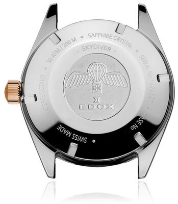 Edox SkyDiver 38 Automatic Date 80131-357RNRM-VIO