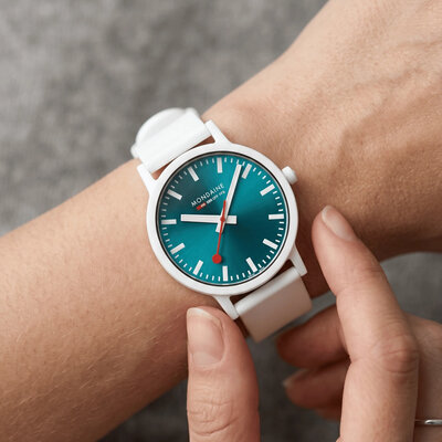 Mondaine Essence Quartz MS1.41140.RA Transformative Teal Limited Edition 300pcs