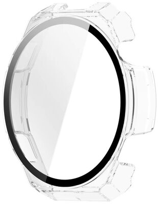 Защитно покритие (pro Amazfit Balance 3), пластмасов, прозрачен + стъкло