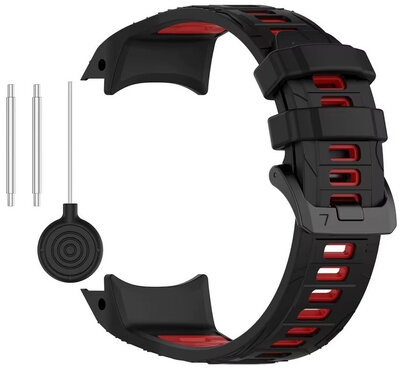 силиконова каишка Ricardo Folgarida 22mm (за Garmin Instinct 3, 45mm), Black V2