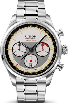 Union Glashütte Belisar Chronograph D009.427.18.011.09 Silvretta Classic 2026 Limited Edition 200pcs (+ 2 резервни каишки)