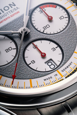 Union Glashütte Belisar Chronograph D009.427.18.011.09 Silvretta Classic 2026 Limited Edition 200pcs (+ 2 резервни каишки)