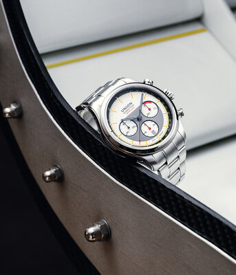 Union Glashütte Belisar Chronograph D009.427.18.011.09 Silvretta Classic 2026 Limited Edition 200pcs (+ 2 резервни каишки)