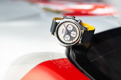 Union Glashütte Belisar Chronograph D009.427.18.011.09 Silvretta Classic 2026 Limited Edition 200pcs (+ 2 резервни каишки)