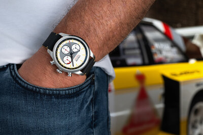 Union Glashütte Belisar Chronograph D009.427.18.011.09 Silvretta Classic 2026 Limited Edition 200pcs (+ 2 резервни каишки)
