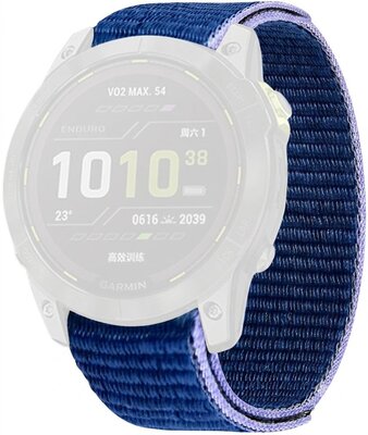 найлонова каишка Ricardo Cimone 22mm, Blue, презрамваща