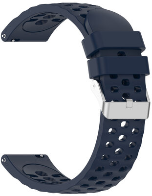 Силиконова каишка Amazfit 20 mm (pro Active 3 Premium), Dark Blue