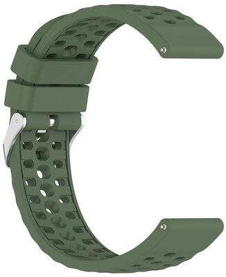 Силиконова каишка Amazfit 20 mm (pro Active 3 Premium), Dark Green