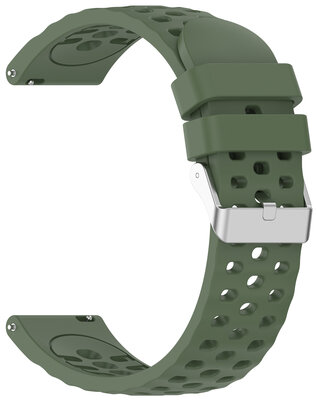 Силиконова каишка Amazfit 20 mm (pro Active 3 Premium), Dark Green