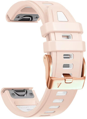 Силиконова каишка Ricardo Pozza 20mm, Beige, QuickFit
