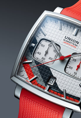 Union Glashütte Averin Chronograph D015.527.17.011.09 Sachsen Classic 2026 Limited Edition 350pcs (+ резервна каишка)