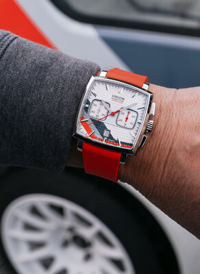 Union Glashütte Averin Chronograph D015.527.17.011.09 Sachsen Classic 2026 Limited Edition 350pcs (+ резервна каишка)