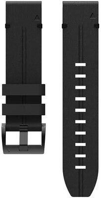 кожена каишка Ricardo Colfosco 20mm, Black, QuickFit