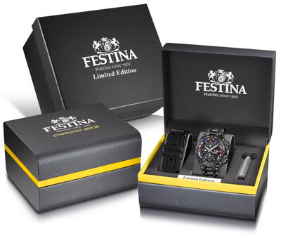 Festina Chrono Bike 20796/1 UK Limited Edition 1000pcs (+ резервна каишка)