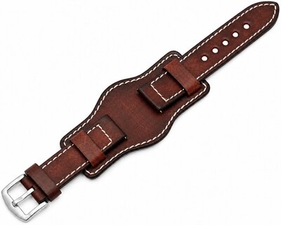 Кожена каишка Ricardo Asti premium, Red, Quick Release