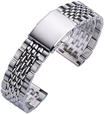 Стоманена гривна Ricardo Garda premium, Silver, Quick Release