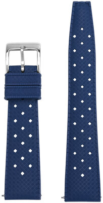Каучукова каишка Ricardo Terni premium 20mm, Blue, Quick Release