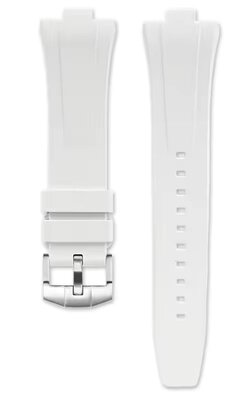Силиконова каишка Ricardo Tropea premium 9mm (pro Citizen), White