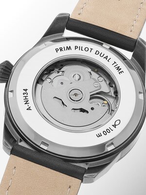 Prim Pilot Dual Time Automatic W01P.13297.A