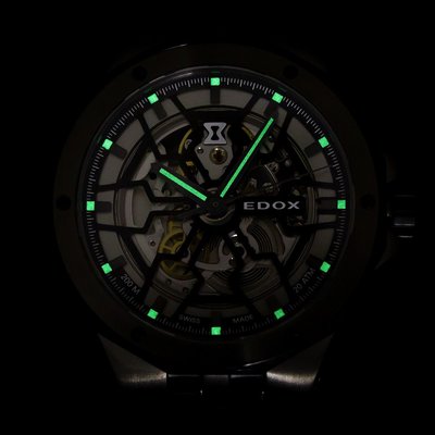 Edox Delfin Mecano Automatic 85303 357GN NGN