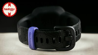 Пластмасова каишка Garmin (за Vívofit junior 3), черна, Marvel, Black Panther, 010-12666-40