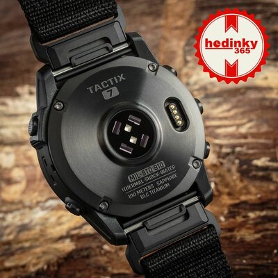 Garmin Tactix 7 Pro Solar Sapphire Black Nylon Band (+ резервна каишка)
