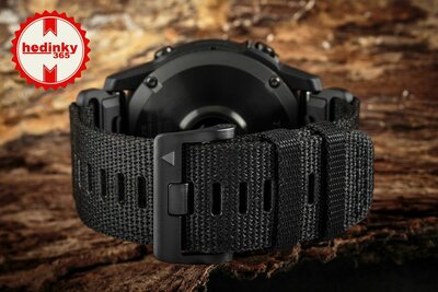 Garmin Tactix 7 Pro Solar Sapphire Black Nylon Band (+ резервна каишка)