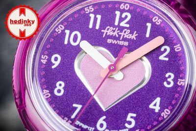 Flik Flak ZFPNP127 (мотив на сърце)