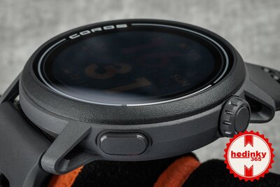 Coros Pace 3 Black / Silicone Band