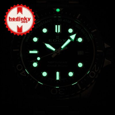 Edox Neptunian Grande Reserve Automatic 80801-3nm-nin